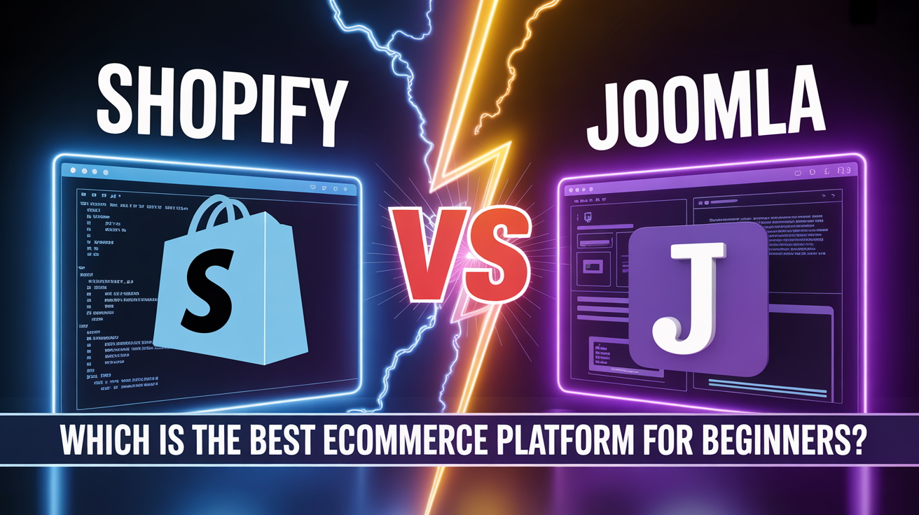 Shopify vs Joomla: Which is the Best Ecommerce Platform for Beginners?